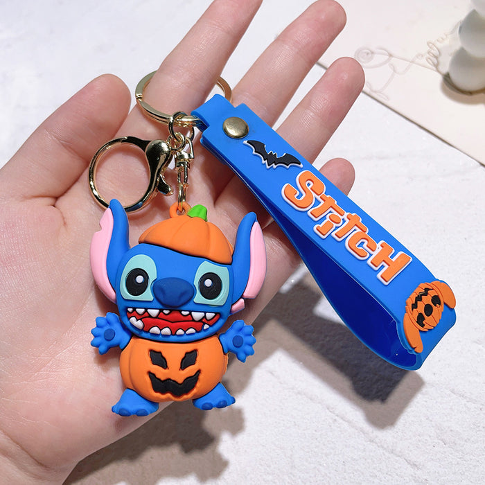 Wholesale Cartoon Silicone Doll Keychain JDC-KC-QiChao012