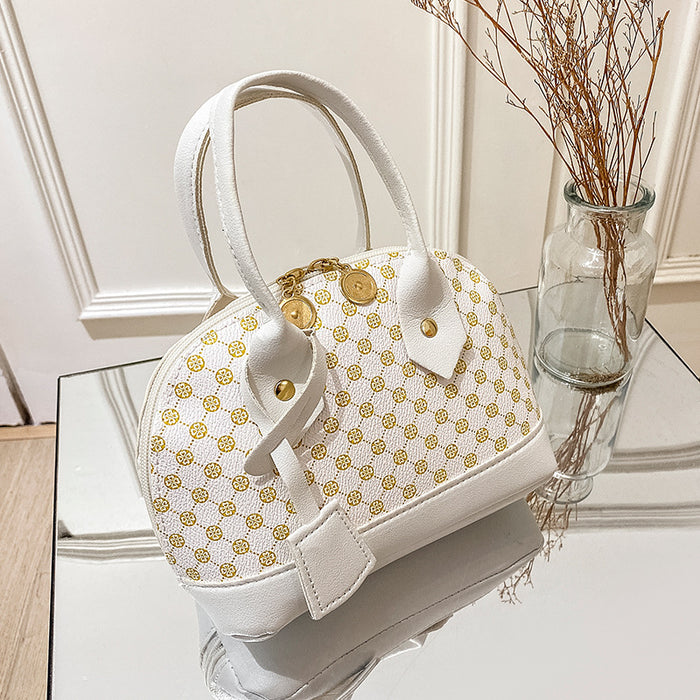 Wholesale PU Printed Shell Handbag JDC-HB-Shic007