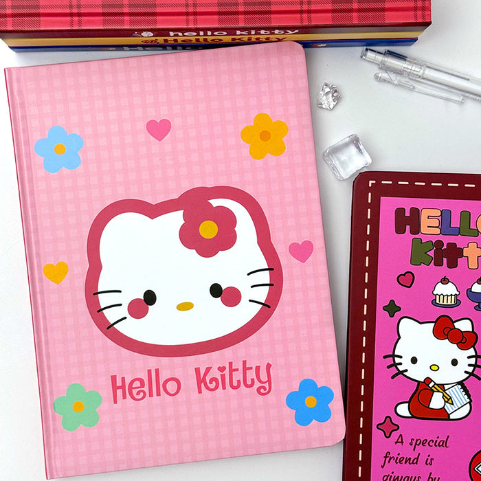 Wholesale Cute Sweet Hard Cover Notebook  Cat Notepad Girl' s Heart Colored Pages Handbook