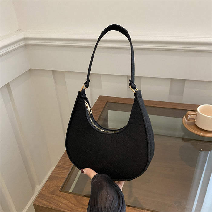 Wholesale Stone Pattern Underarm Bag Casual Shoulder Handbag JDC-SD-ShengShi006