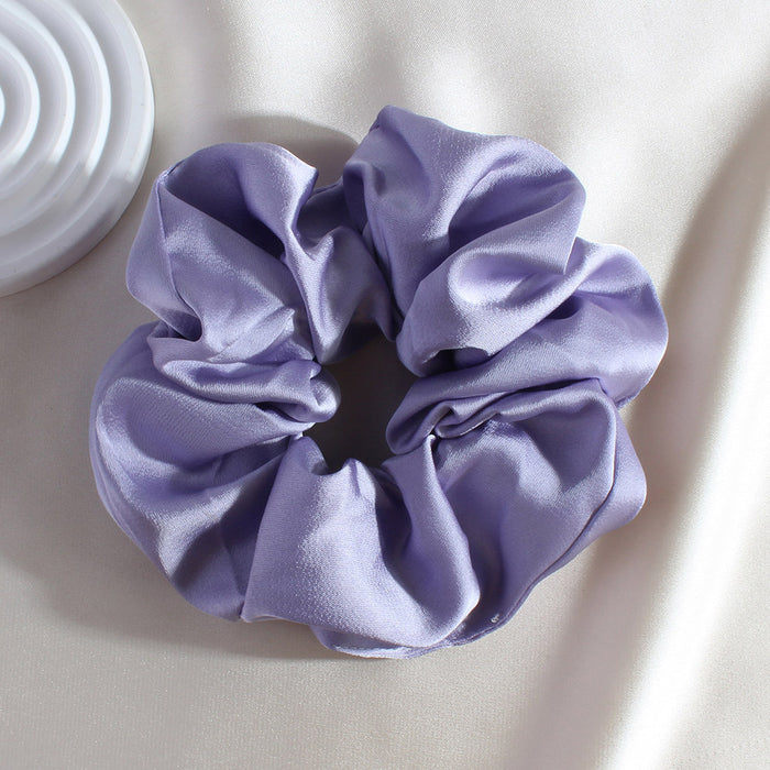 Wholesale Retro faux silk Hair Scrunchies
