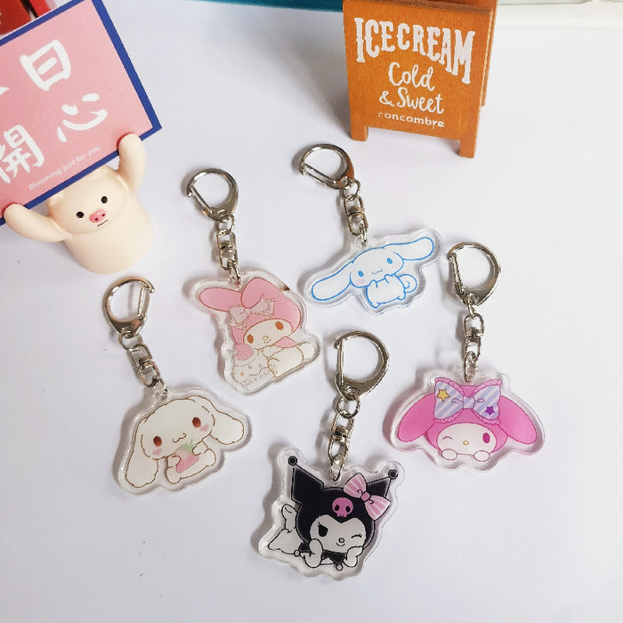 Wholesale Cartoon Acrylic Keychains JDC-KC-ChuangYi012