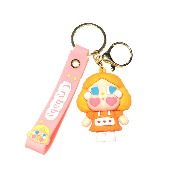 Wholesale Keychain Plush Doll Bag Charm Chic Fashion Accessory MOQ≥2