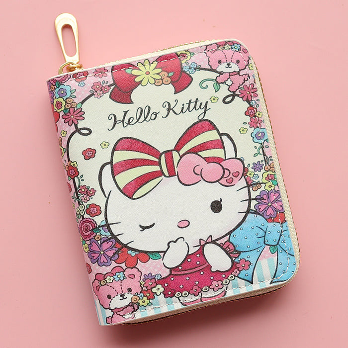 Wholesale PU Cute Cartoon Mini Kitty Wallet JDC-WT- Jumei001