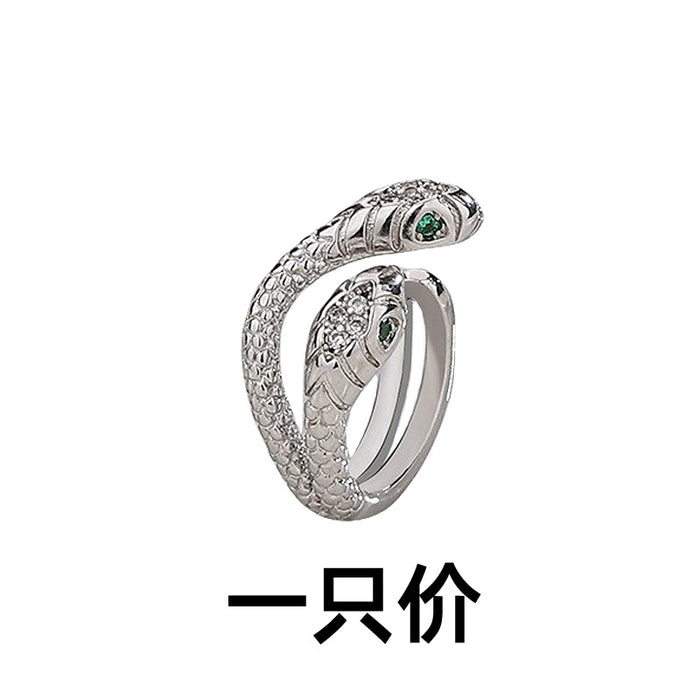Wholesale Serpentine earrings, small snake earrings, ear bone clip, zircon snake head, ear clasp, no ear hole, ear clip