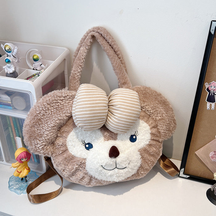 Wholesale Plush Bag Backpack Cartoon Doll Bag Large Capacity Student Bag
