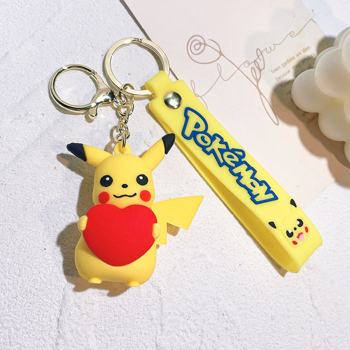 Wholesale PVC Cartoon Doll Keychain JDC-KC-Qiwei022