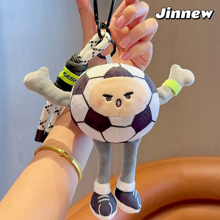 Wholesale plush sports events cartoon peripheral keychain