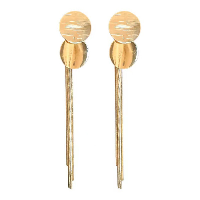 Wholesale tassel chain earrings new Chinese simple elegant long earrings