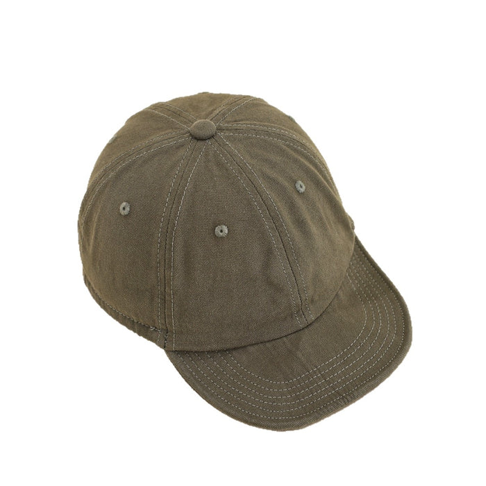 Wholesale Short-Brim Baseball Cap Washed Vintage Soft-Top Workwear Hat Trendy