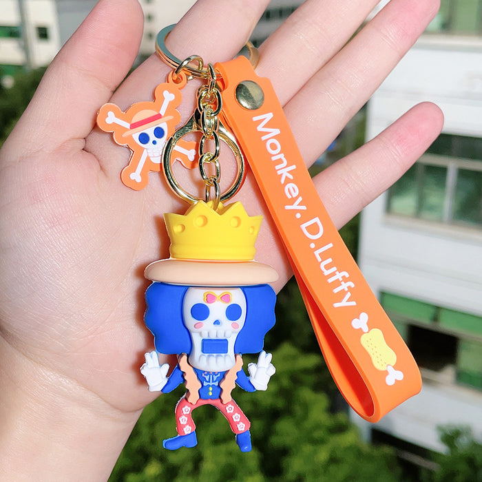 Wholesale Cartoon Doll PVC Keychain JDC-KC-Qiwei008