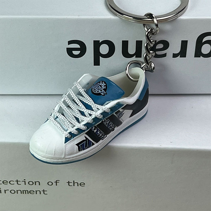Wholesale PVC Mini Board Shoe Keychain (F) JDC-KC-XingS011