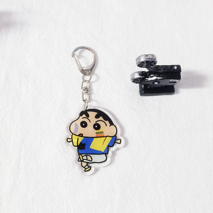 Wholesale cartoon acrylic keychains JDC-KC-ChuangYi014