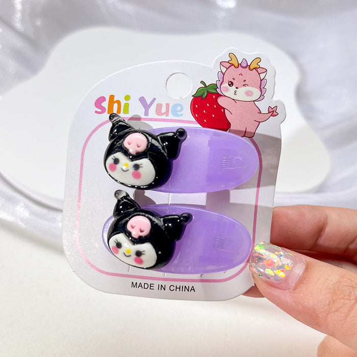 Wholesale Cartoon Cute Children's Plastic Hairpin JDC-HC-Leiyang002