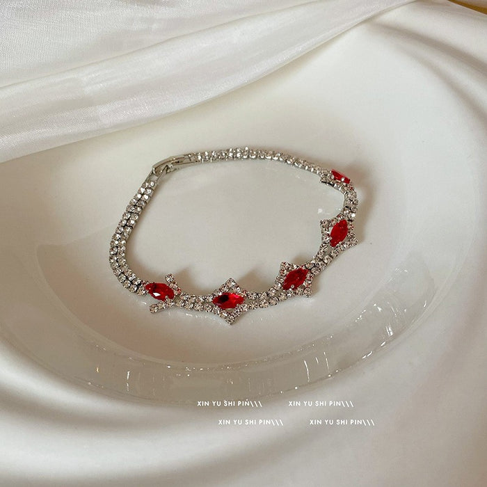 Wholesale Purple bracelet with multiple layers of layering, colorful, sweet, exquisite and versatile accessories
