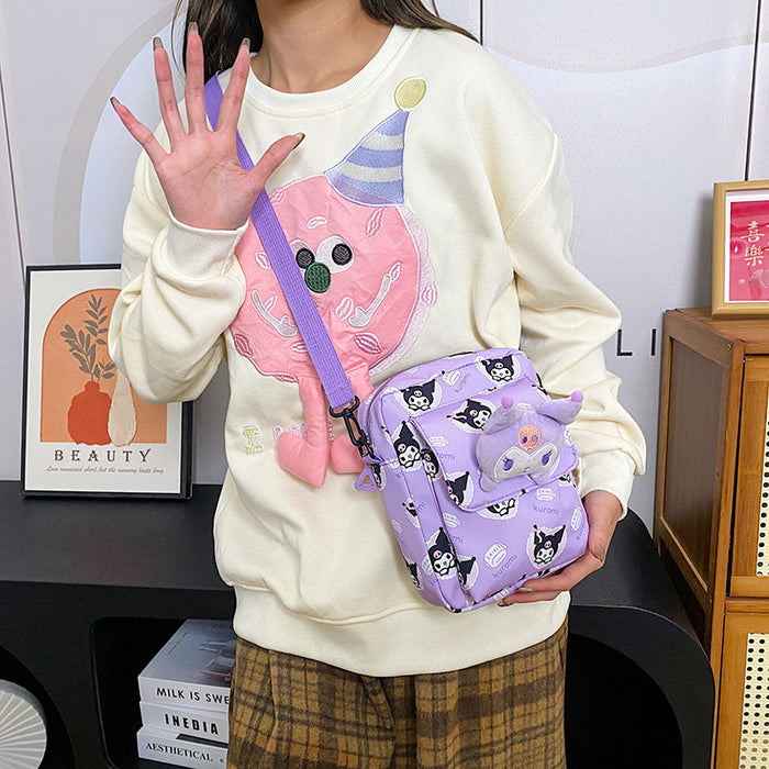 Wholesale Summer Printed Cartoon Cute Children's Doll Shoulder Bag Crossbody Coin Purse