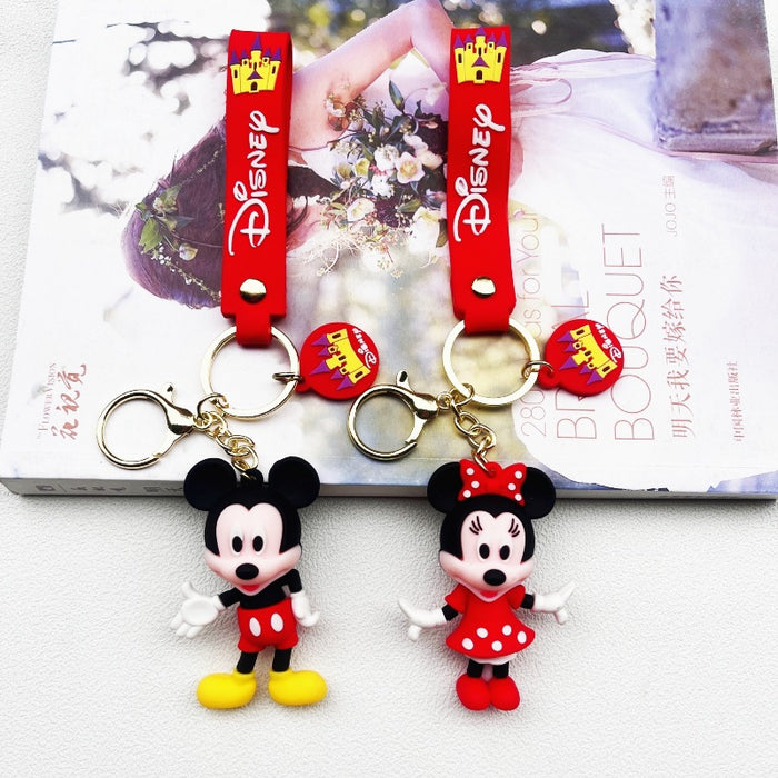 Wholesale PVC Cartoon Doll Keychain JDC-KC-ChuC010