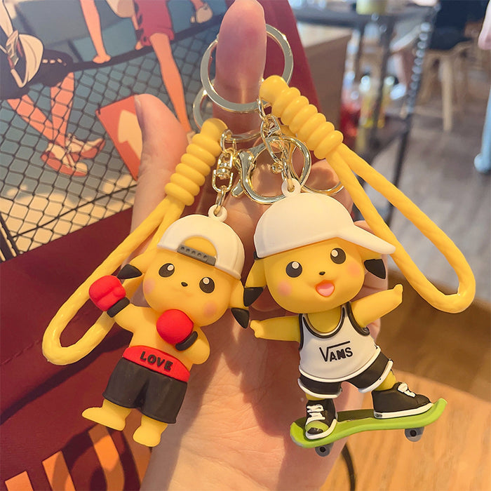 Wholesale Cartoon PVC Doll Keychain JDC-KC-JinGe087