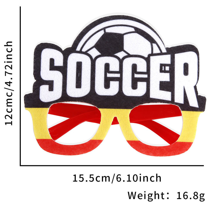Wholesale 2026 World Cup Fans Glasses Cheer Decoration