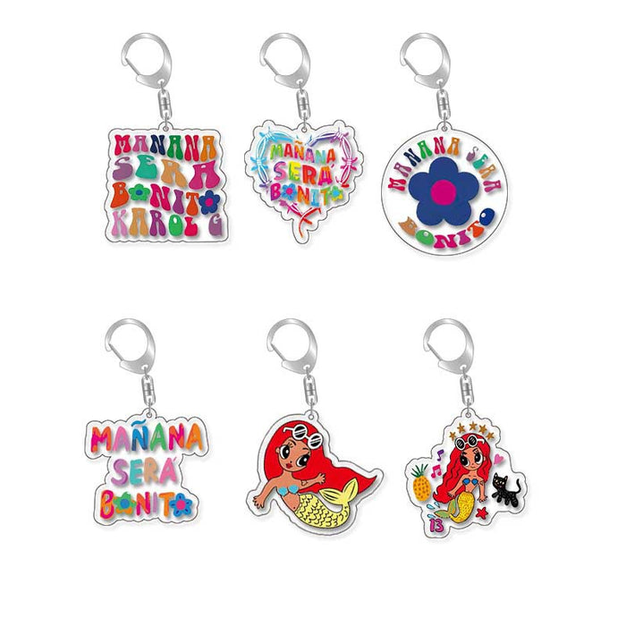 Wholesale Creative Singer Acrylic Keychain JDC-KC-XinF002