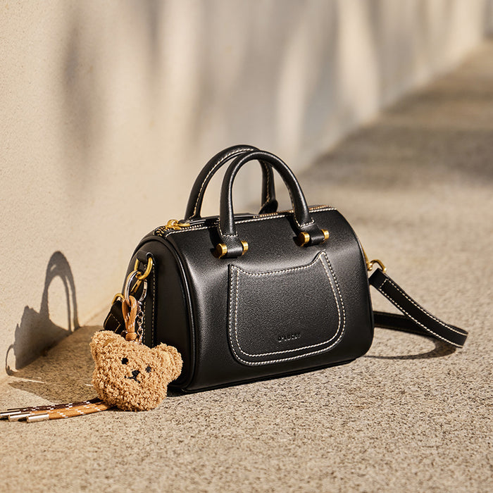 Wholesale Leather handbag, new versatile and fashionable shoulder bag, commuting high-end feeling, large capacity crossbody bag