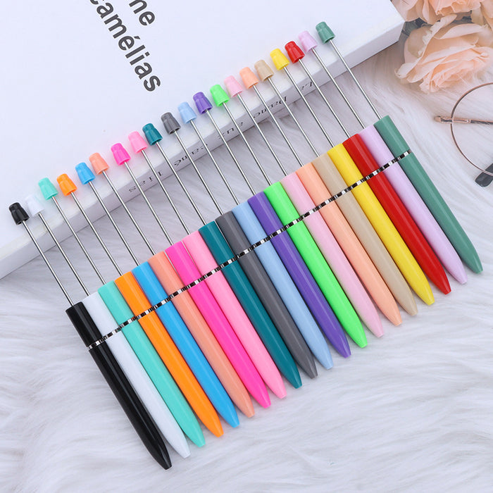 Wholesale Plastic Printable Bead Pen JDC-PN-JinBaiNian004