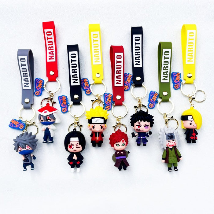 Wholesale PVC Cartoon Doll Keychain JDC-KC-WuYi146