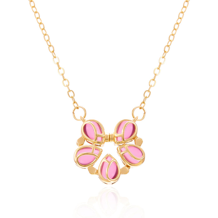 Wholesale Tulip Magnetic  Necklace