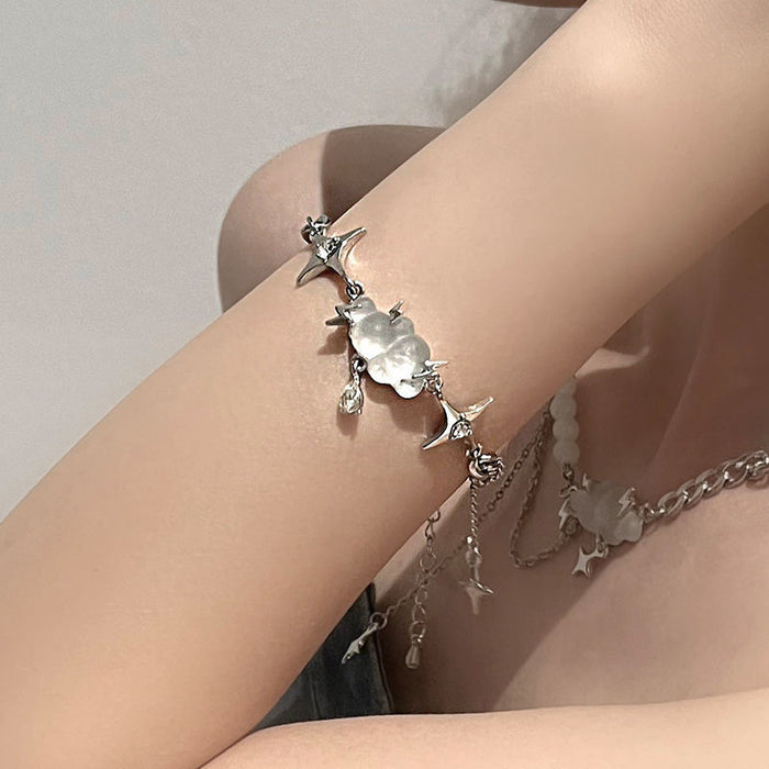 Wholesale Lightning Cloud Alloy Bracelet JDC-BT-YiMo004