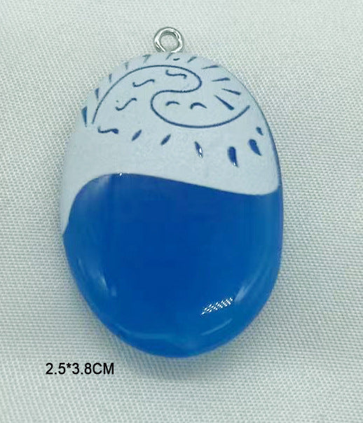 Wholesale Retro minimalist necklace with geometric hollow knot decoration