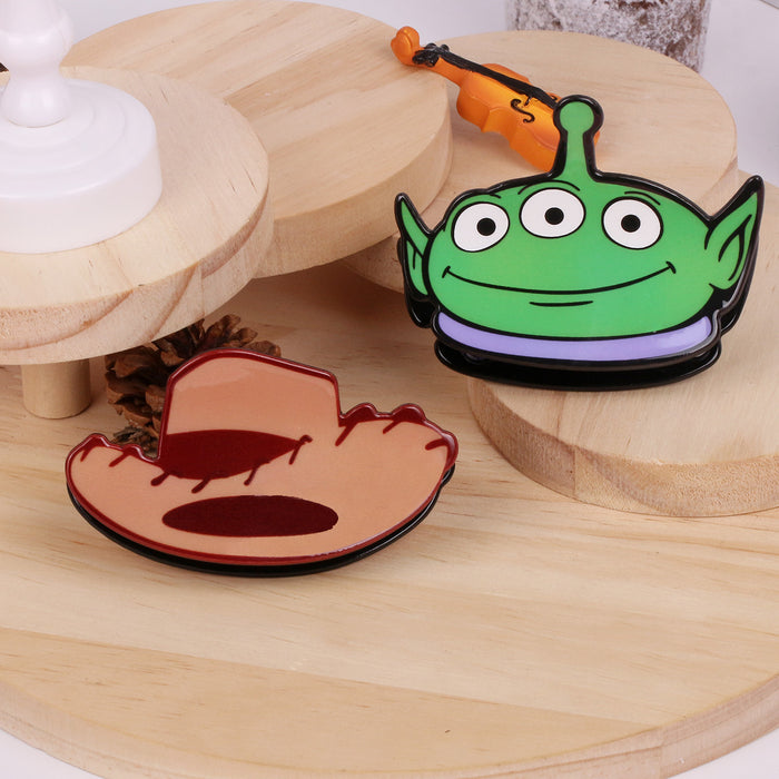 Wholesale Cartoon animation acrylic hair accessories hair claw clip