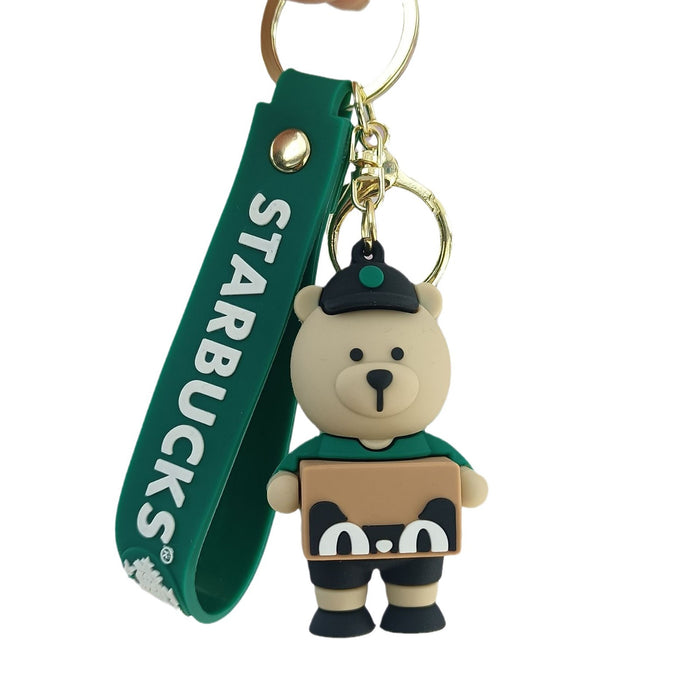 Wholesale Creative Cartoon PVC Keychain JDC-KC-YChaang018