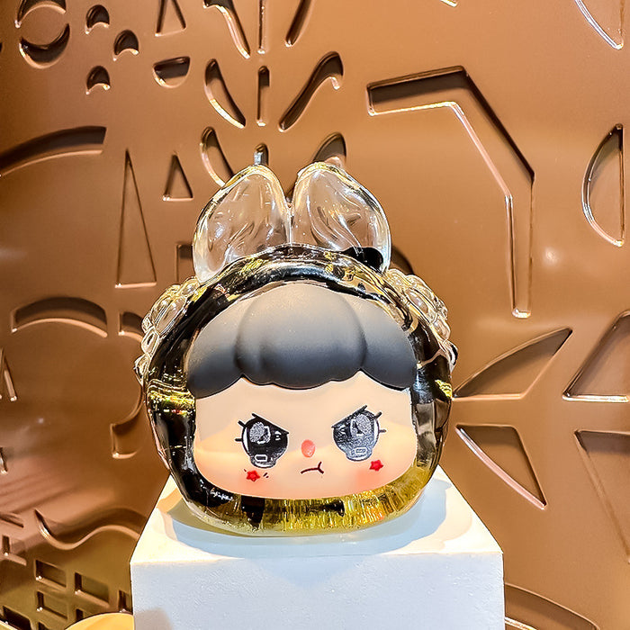 Wholesale rabbit liquid burst luminous ornaments cute healing girls gift