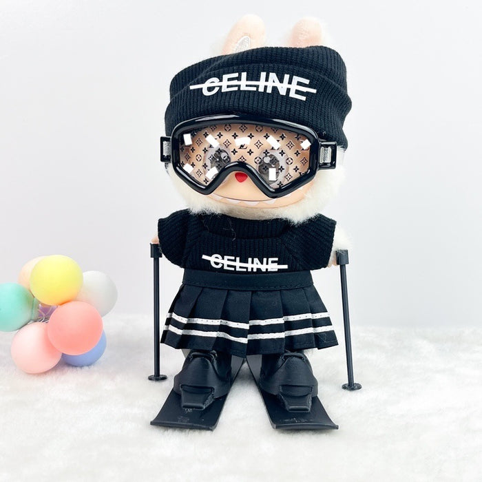 Wholesale Doll Clothes Accessories Ski Set Cotton Doll Clothes