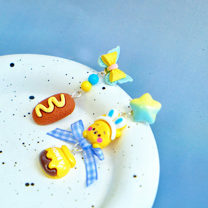 Wholesale Cartoon Cute Asymmetric Earrings