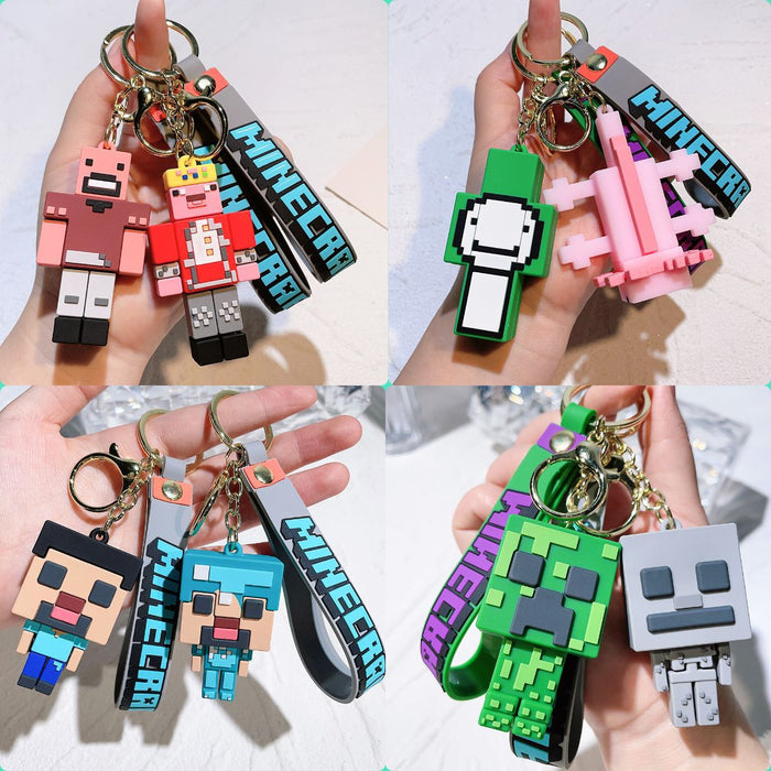 Wholesale Doll Accessories Silicone Pendant Keychain