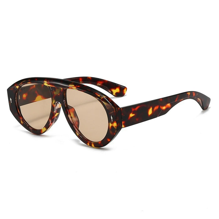 Wholesale  wine-red framed sunglasses