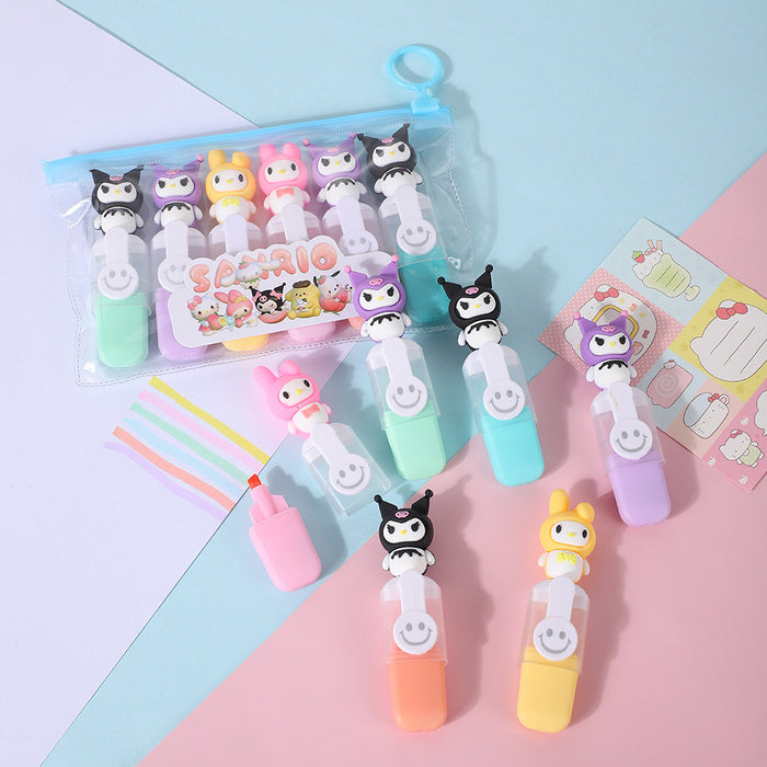 Wholesale Cartoon Mini Ice Cream Cone Highlighters Pen