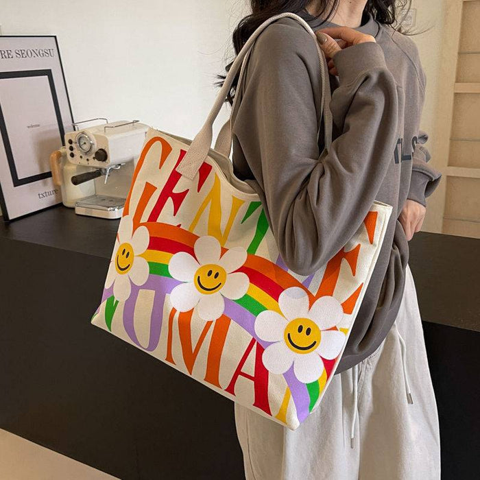 Wholesale Minimalist and spacious canvas tote bag