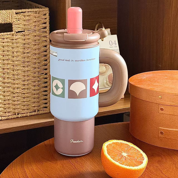 Wholesale Tumbler ice bullies cup Straw cup 316 stainless steel water bottle