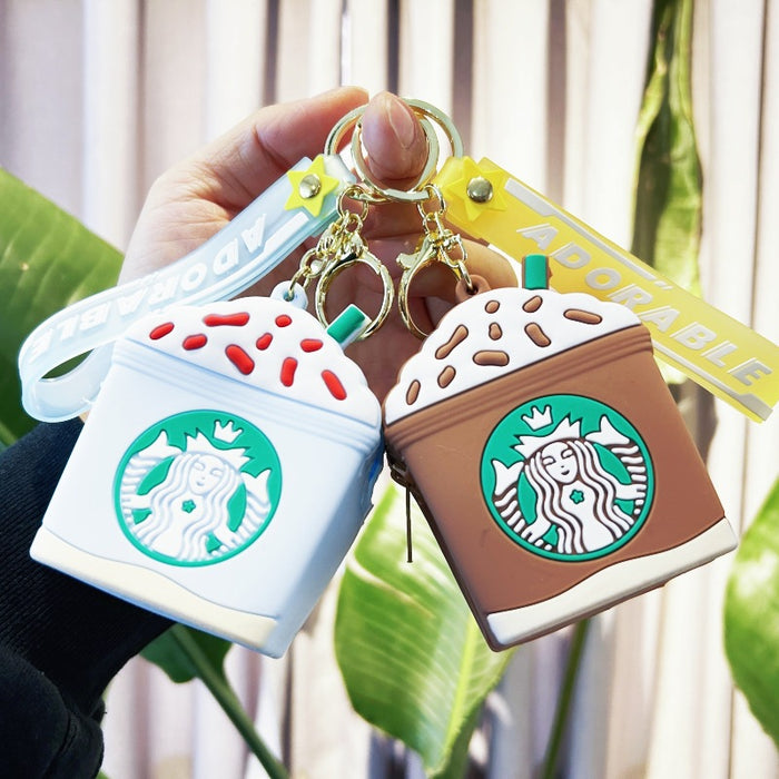 Wholesale Creative Coffee Cup Keychain JDC-KC-WuYi006