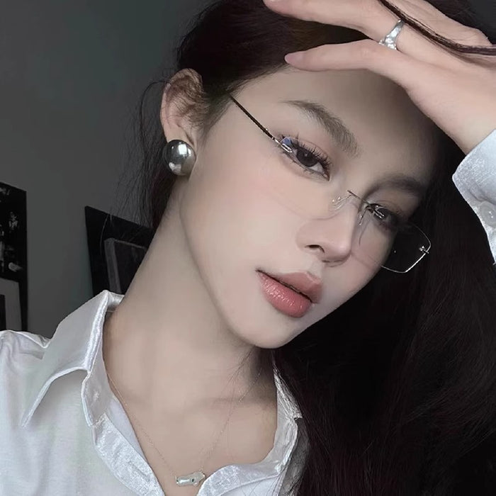 Wholesale Frameless glasses for advanced myopia with prescription frame