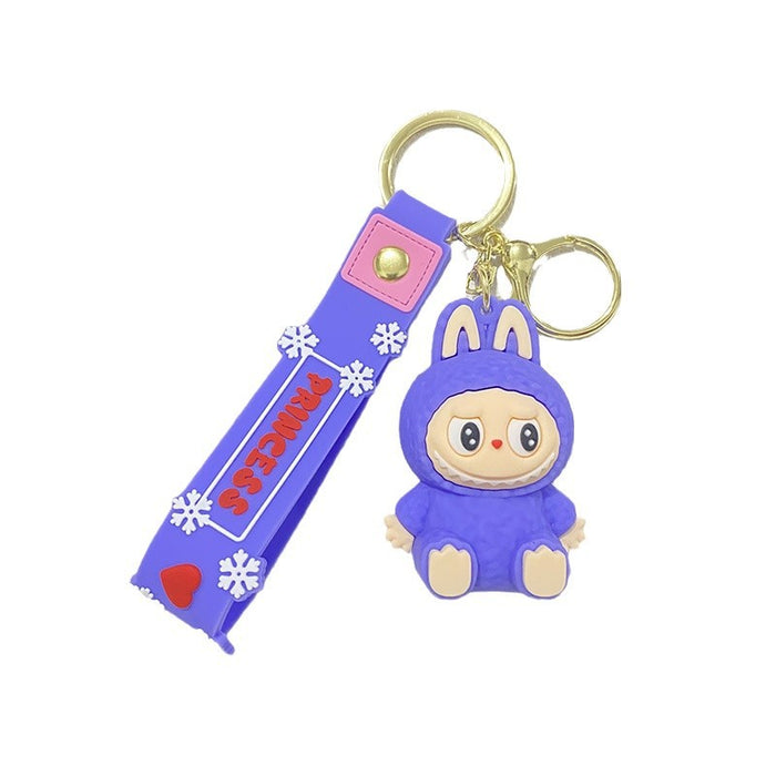Wholesale Cute Cross-Dressing Sitting Posture Cute Series Keychain Car Backpack Doll Gift Keychain