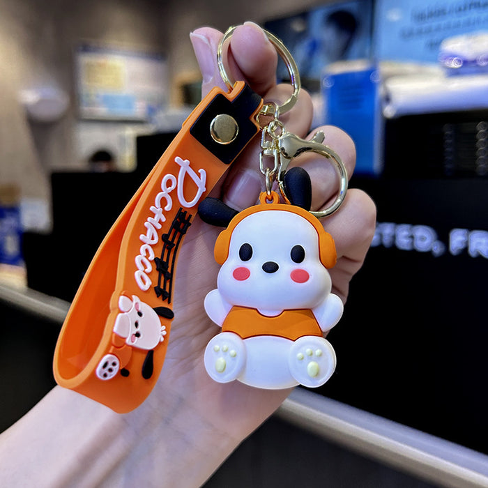 Wholesale 2024 Silicone Cartoon Doll Keychain JDC-KC-ZiX032