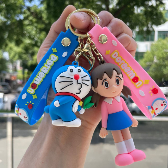 Wholesale 2pcs Cartoon Plush Keychain Bag Pendant
