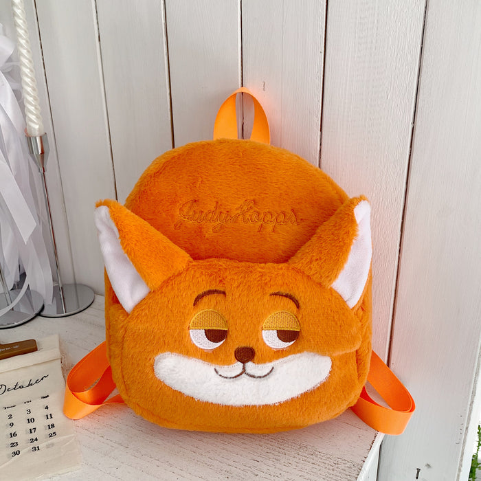 Wholesale Cute cartoon crossbody plush shoulder bag