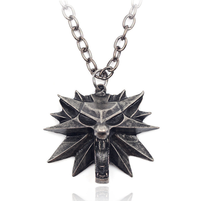 Wholesale Men's Maple Leaf Titanium Steel Necklace JDC-NE-XinK003