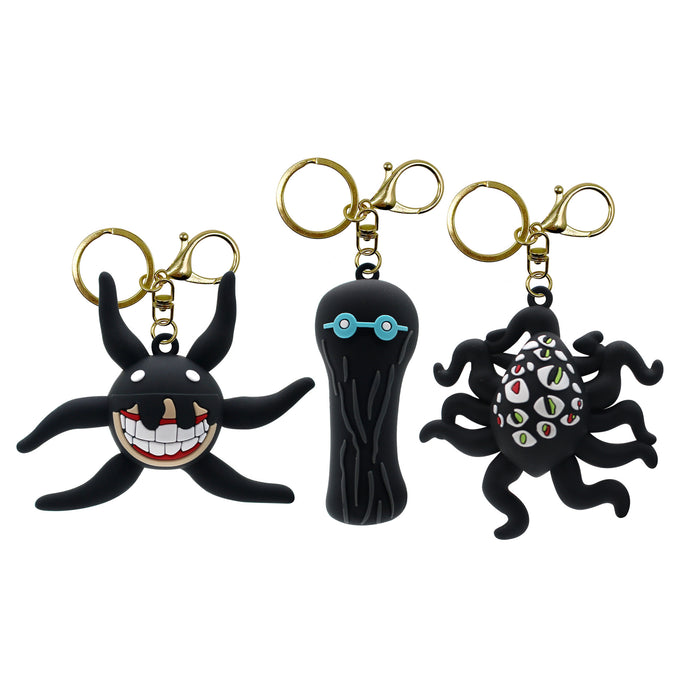 Wholesale Creative Cartoon Game Doll PVC Keychains JDC-KC-HaoAn016