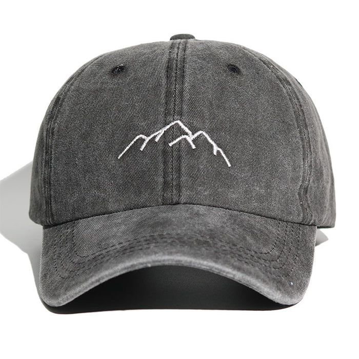 Wholesale Embroidery Washed Distressed Cotton Baseball Cap JDC-FH-Chunq009