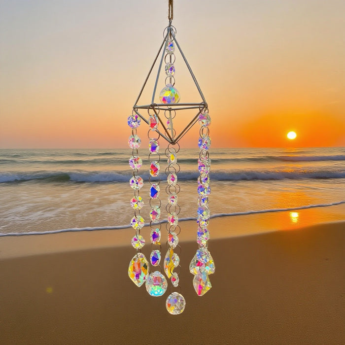 Wholesale Crystal Wind Chime Pendant Window Hanging Decoration